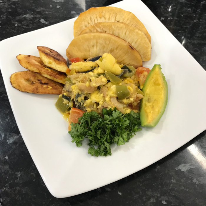 Ackee and saltfish