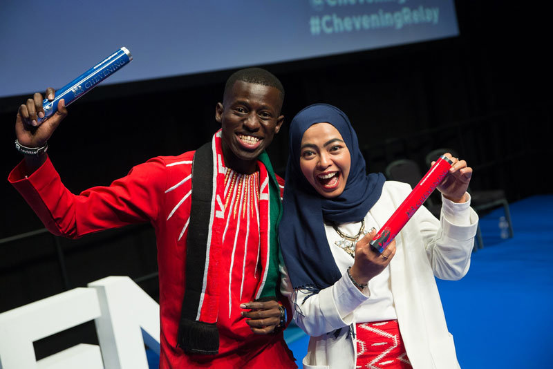 Chevening Relay launch