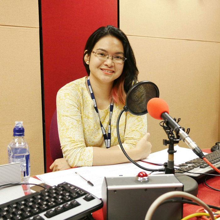 Micaela Papa presents World Hacks on the BBC World Service