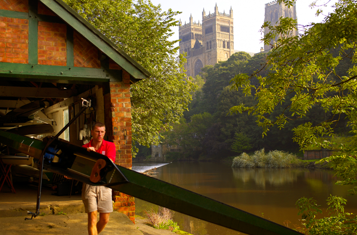 Rowing in Durham