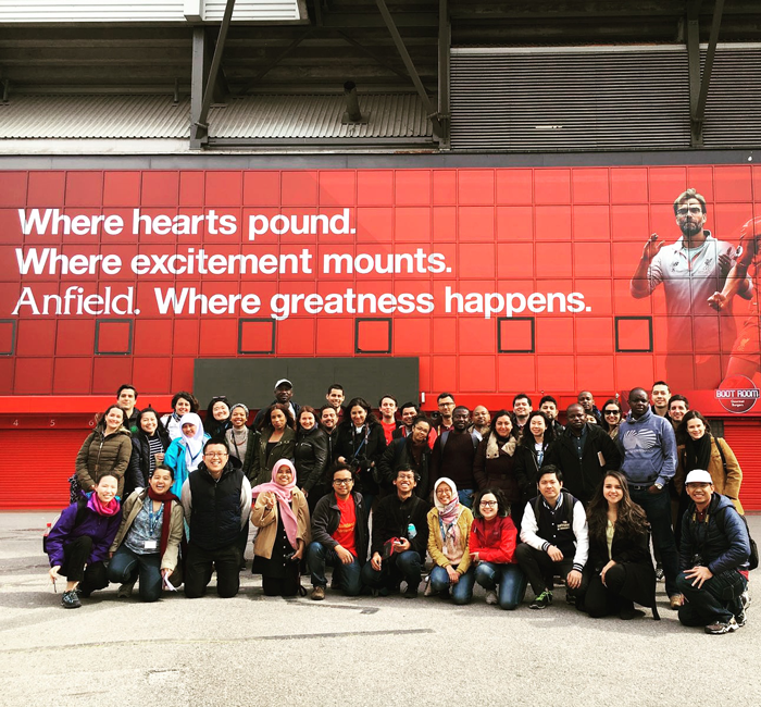 Cheveners at Anfield