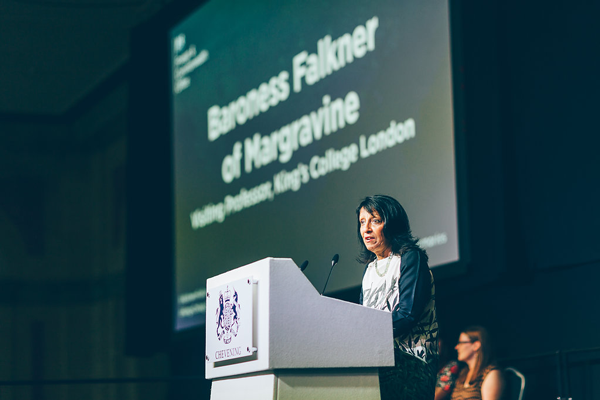 Baroness Falkner of Margravine at Chevening Farewell