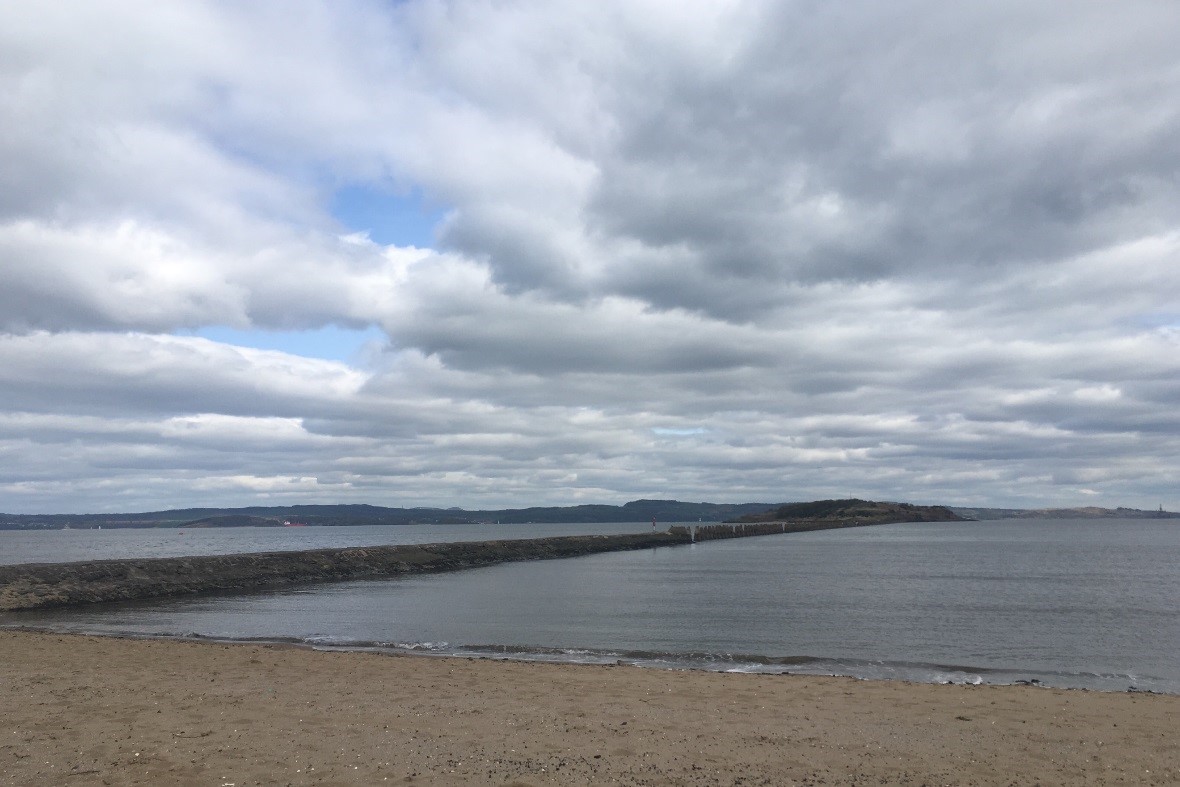 Cramond beach