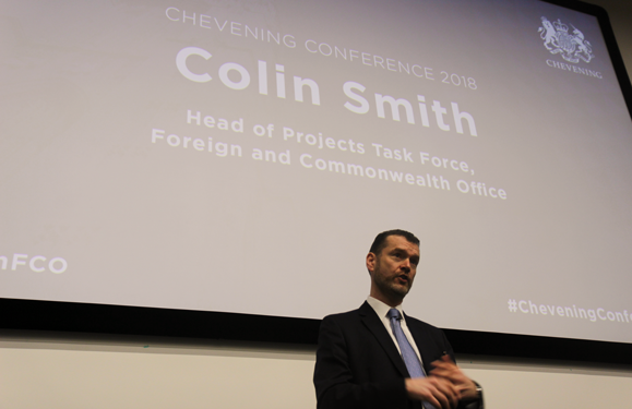 Colin Smith, Head of Projects Task Force at the Foreign and Commonwealth Office