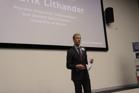 Dr Erik Lithander, Bristol University Pro-Vice Chancellor (International and Student Recruitment)