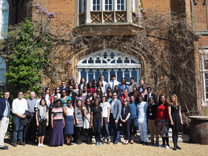 Group of Chevening Scholars at Cumberland Lodge