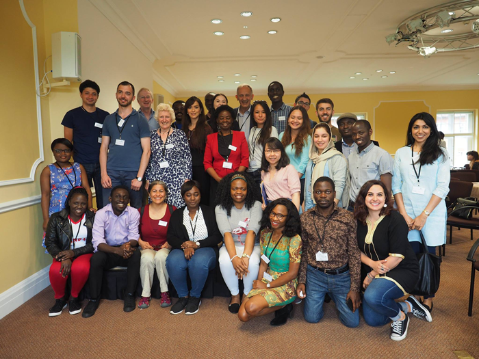 Group of Chevening Scholars at Cumberland Lodge