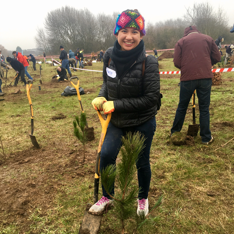 Volunteering with Trees for Cities