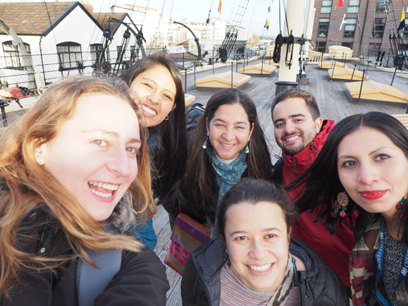 Scholars on board the SS Great Britain