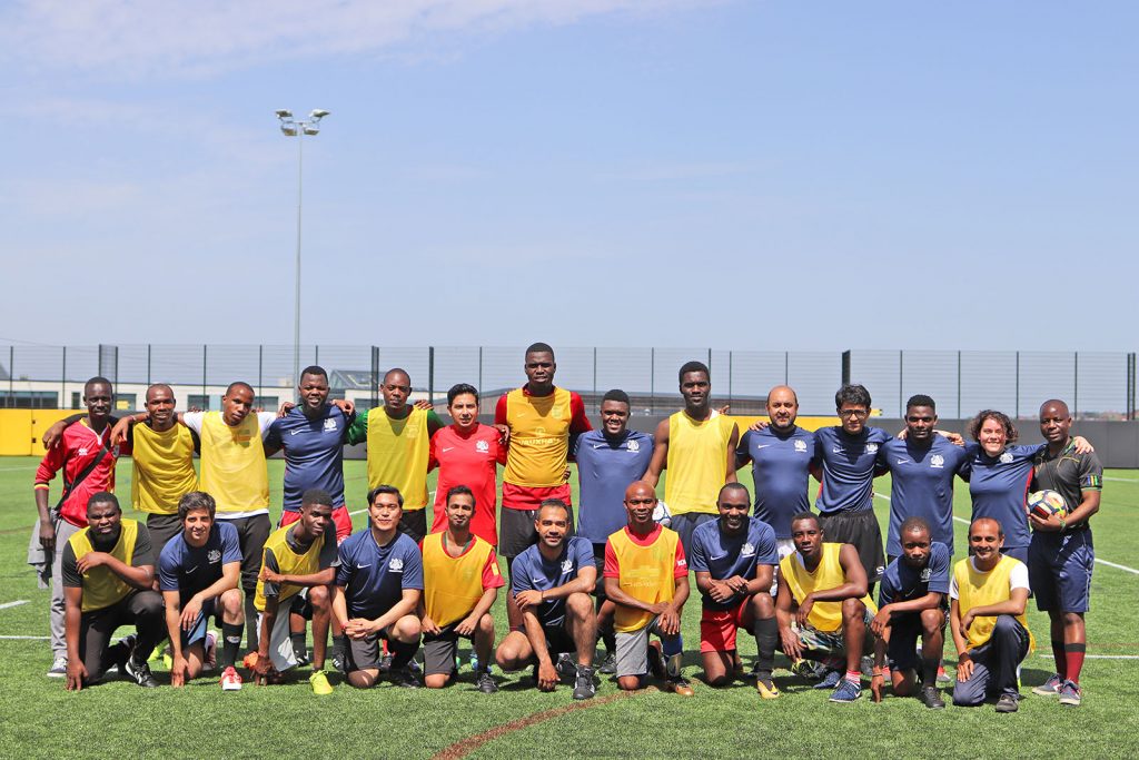 Chevening and CSC football teams