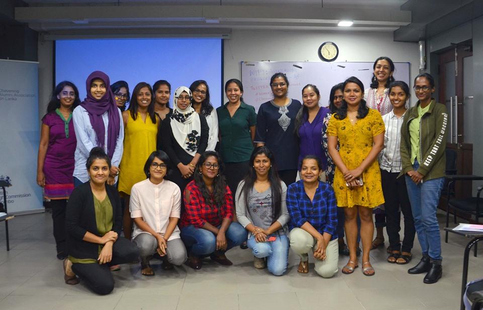 Members of Women in Journalism Sri Lanka (WJSL)