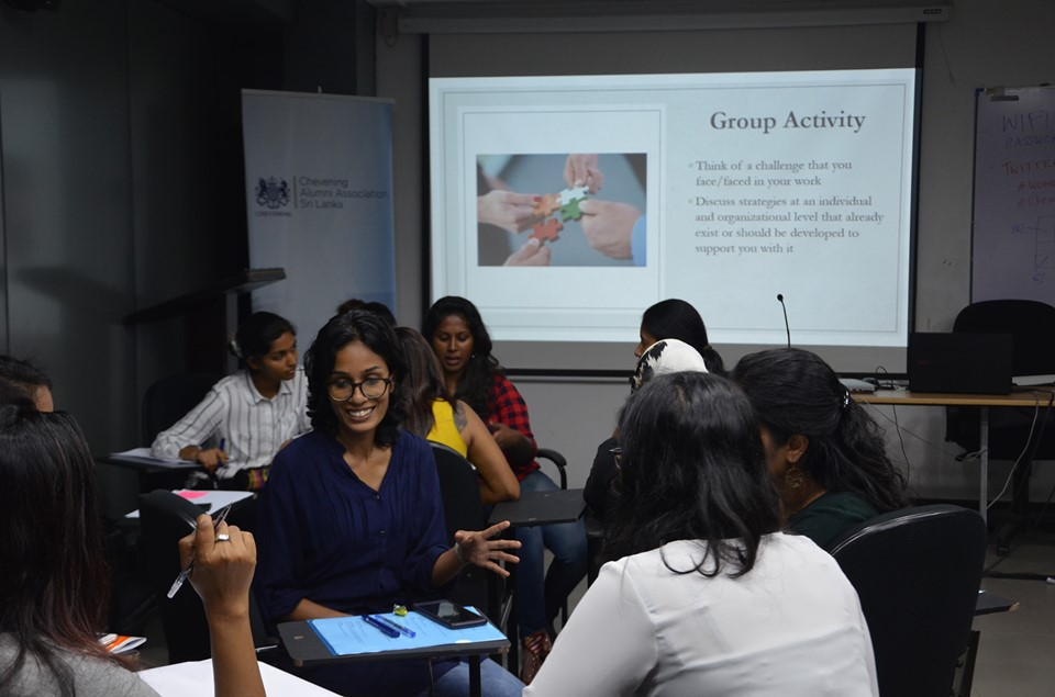 Skills development workshop in Colombo