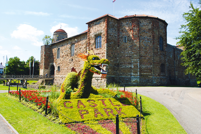 Castle Park in Essex