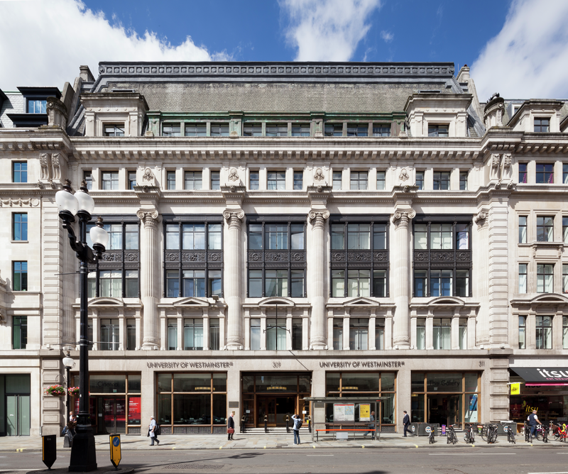 The University of Westminster in central London