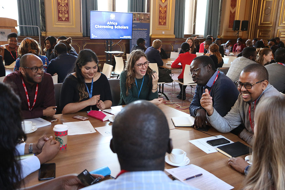 Chevening Scholars from Africa at the FCO