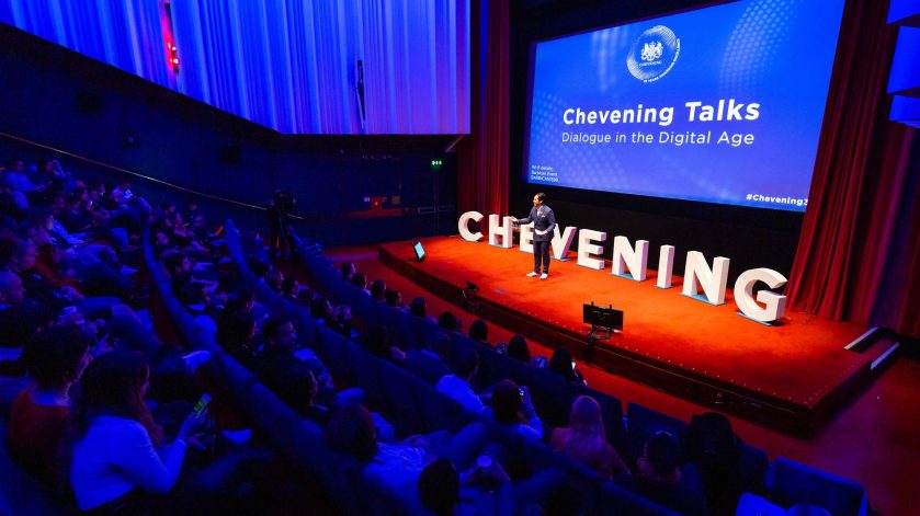 Dino Omar hosting Chevening Talks