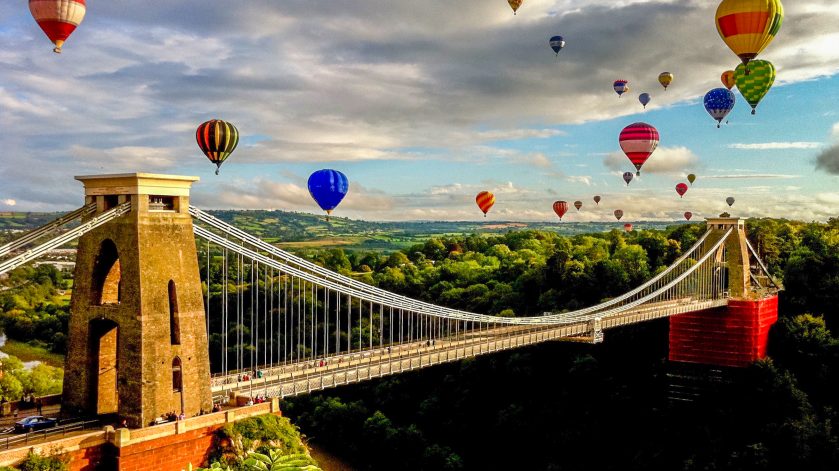 Bristol Balloon International Fiesta, Clifton