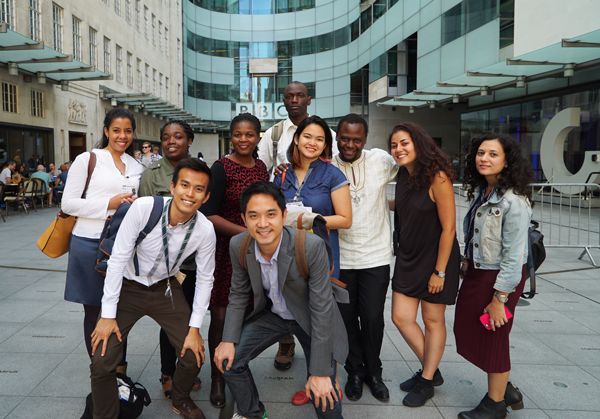 #MyCheveningJourno scholars at the BBC