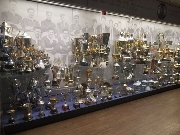 Manchester City Trophy Room