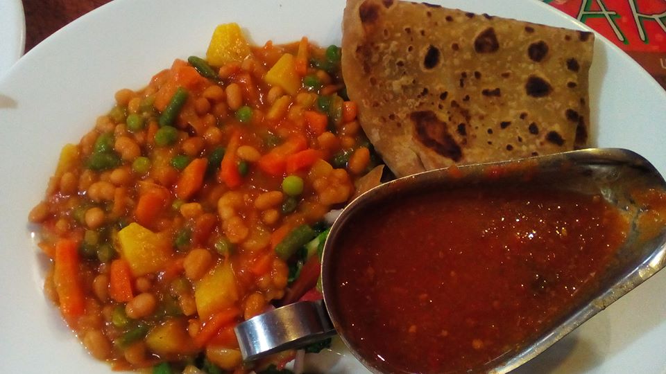 Beans and vegetable stew