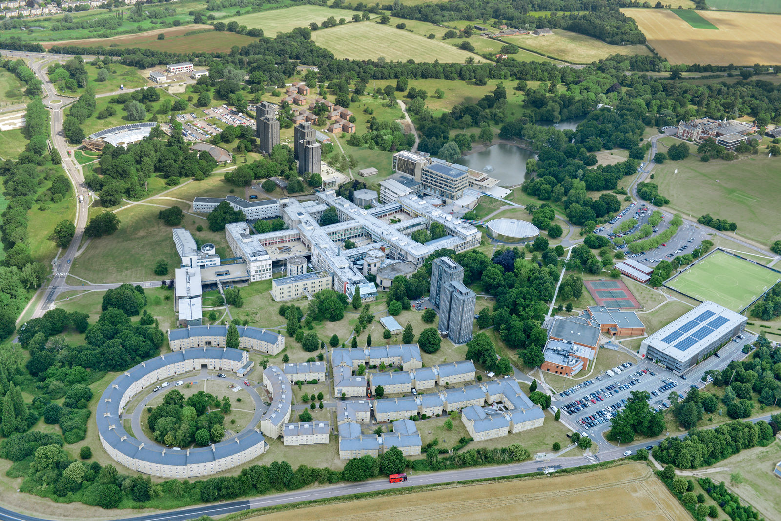 University of Essex campus.