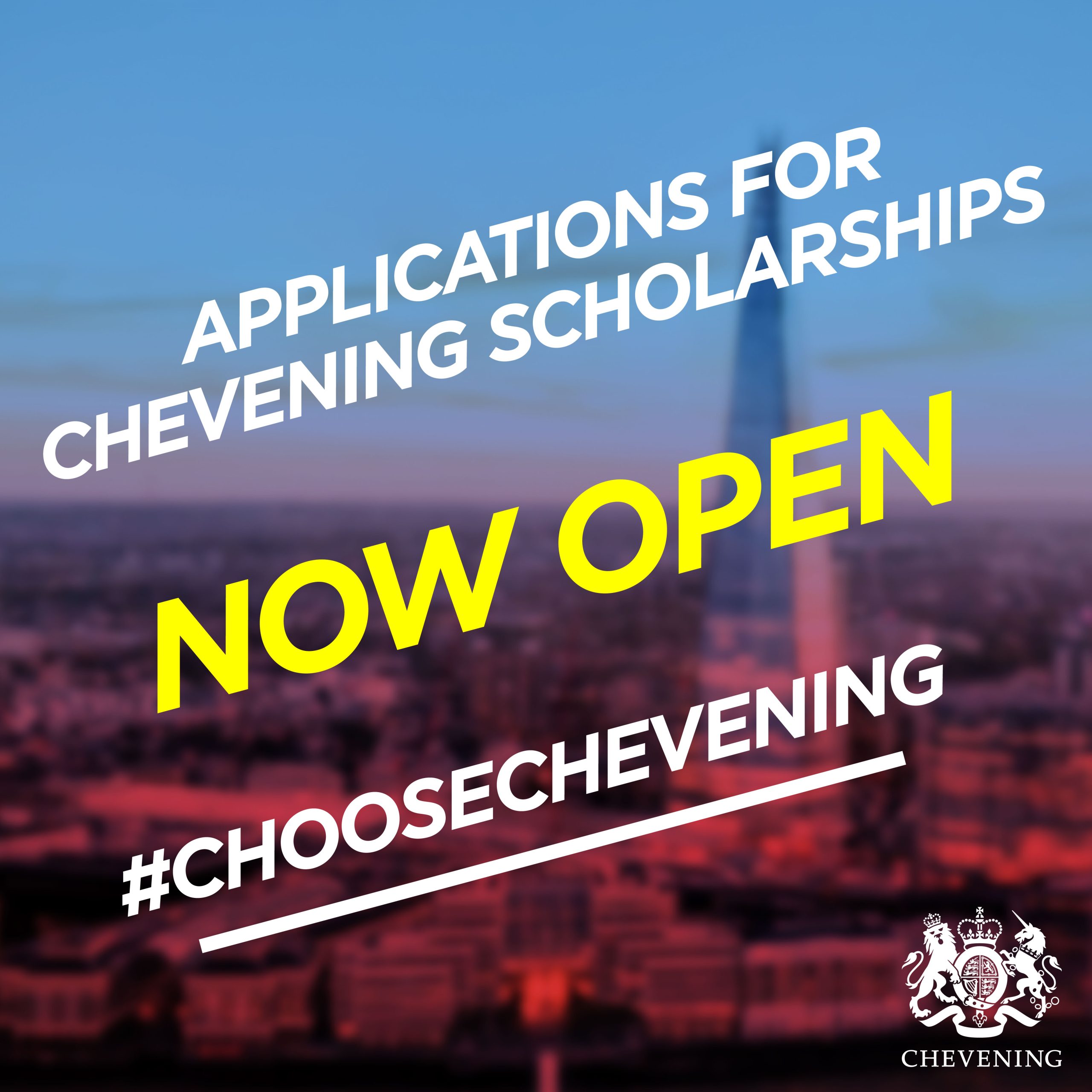 Chevening Scholarship Announcement 2023/2024 Application Timeline
