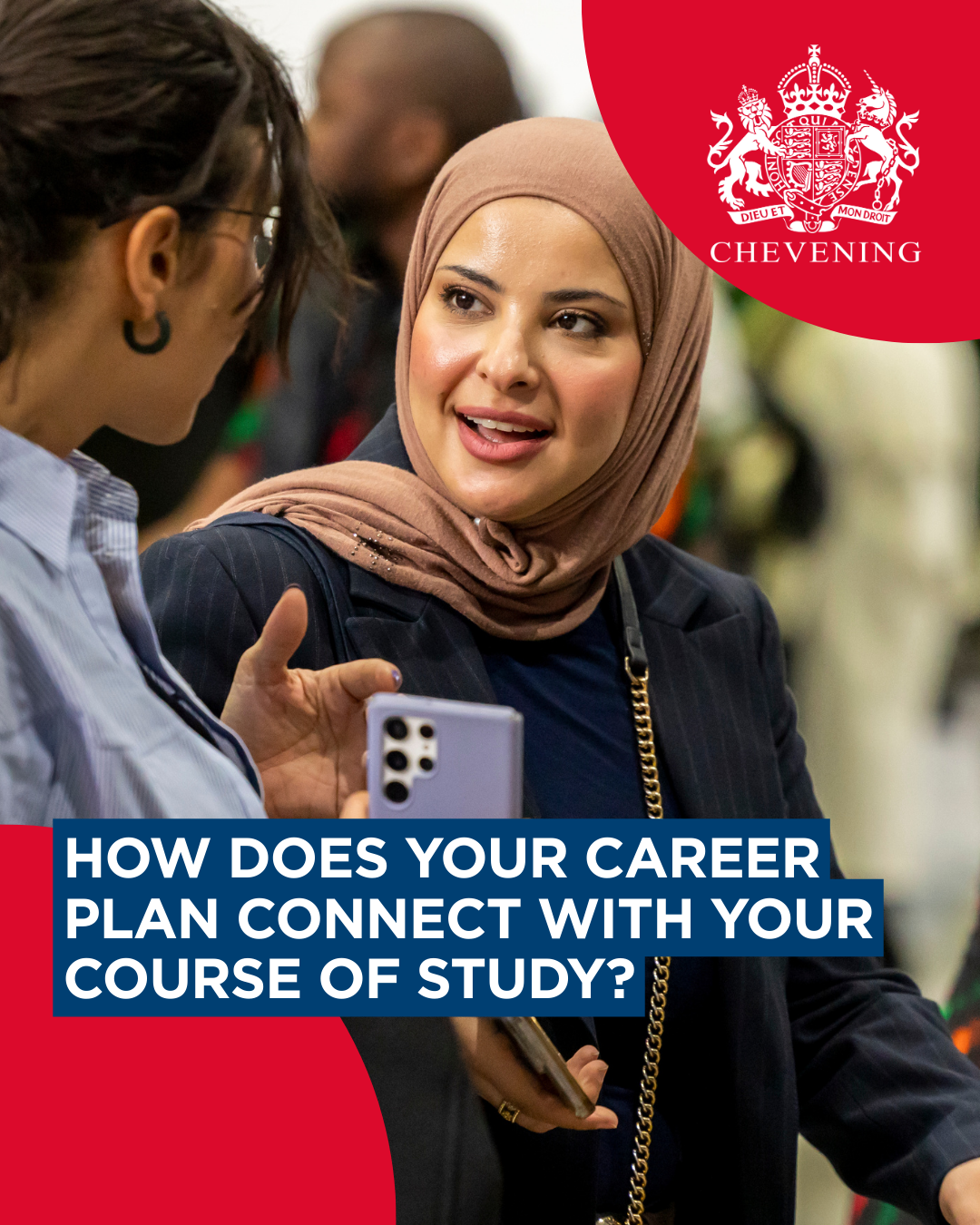 Instagram- Chevening 'Interview tips' graphic