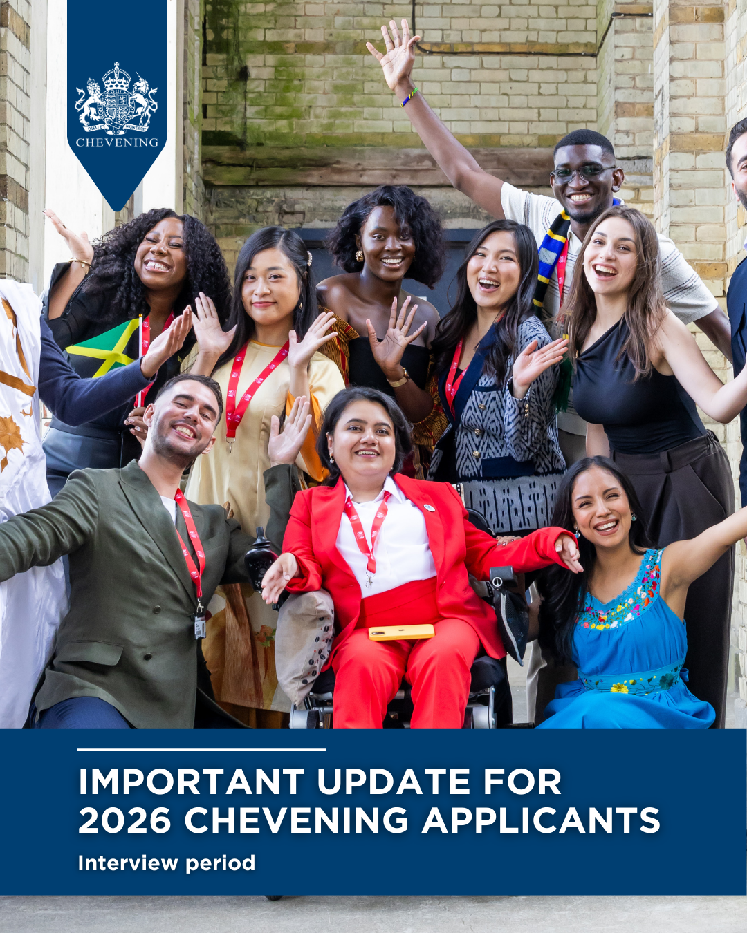 Instagram- Chevening 'Interview tips' graphic